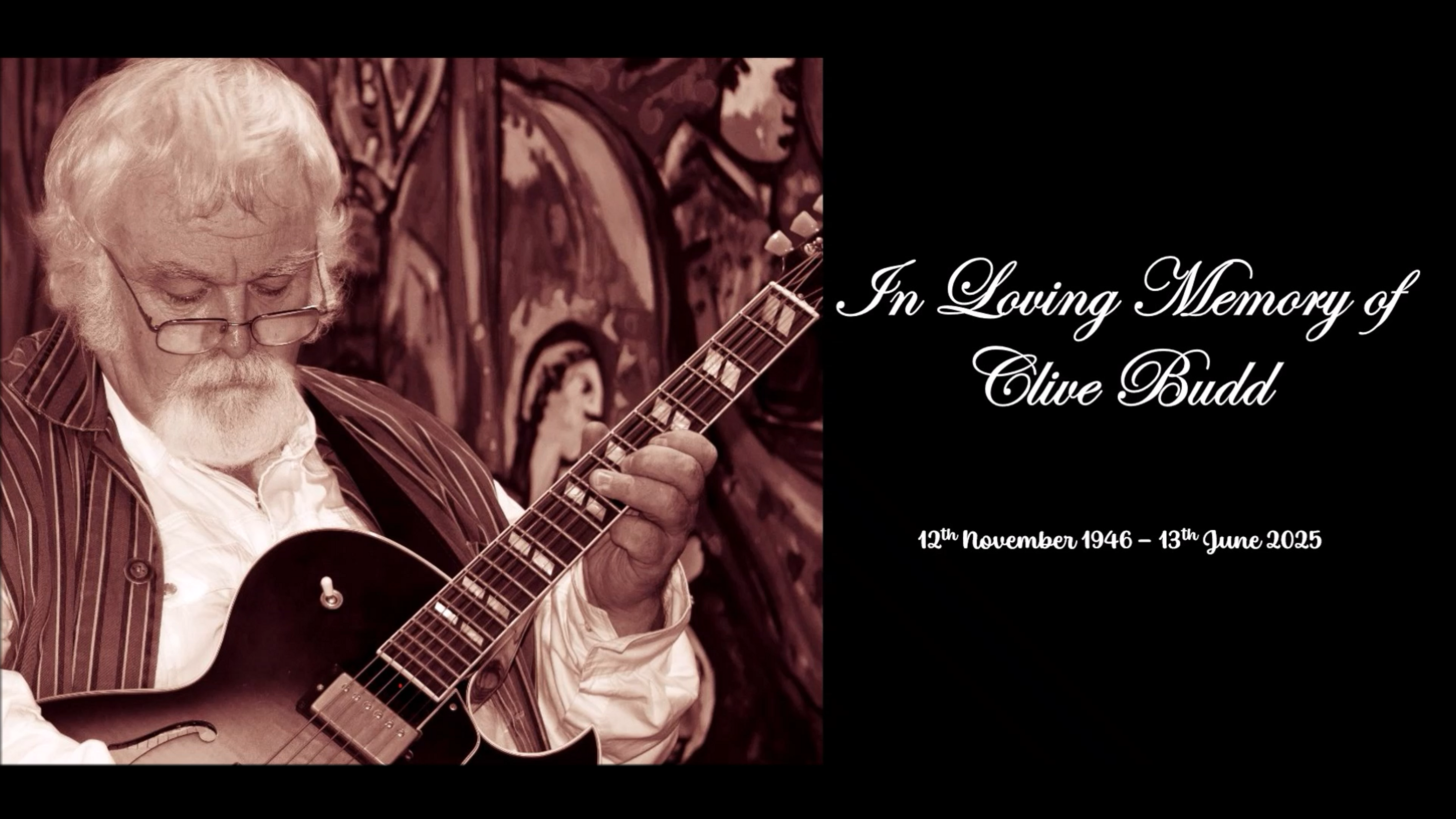 Clive Budd's Funeral